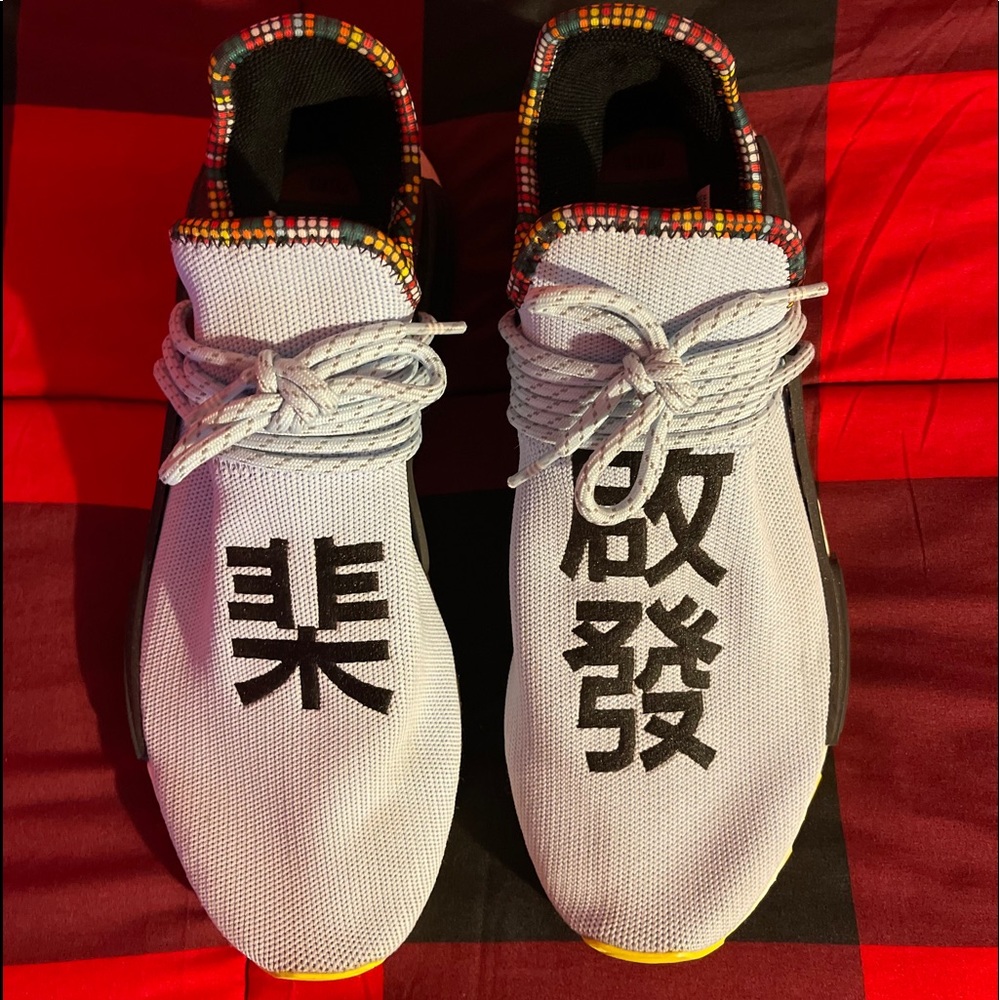 Adidas Human Race Sneakers (Pale Blue)